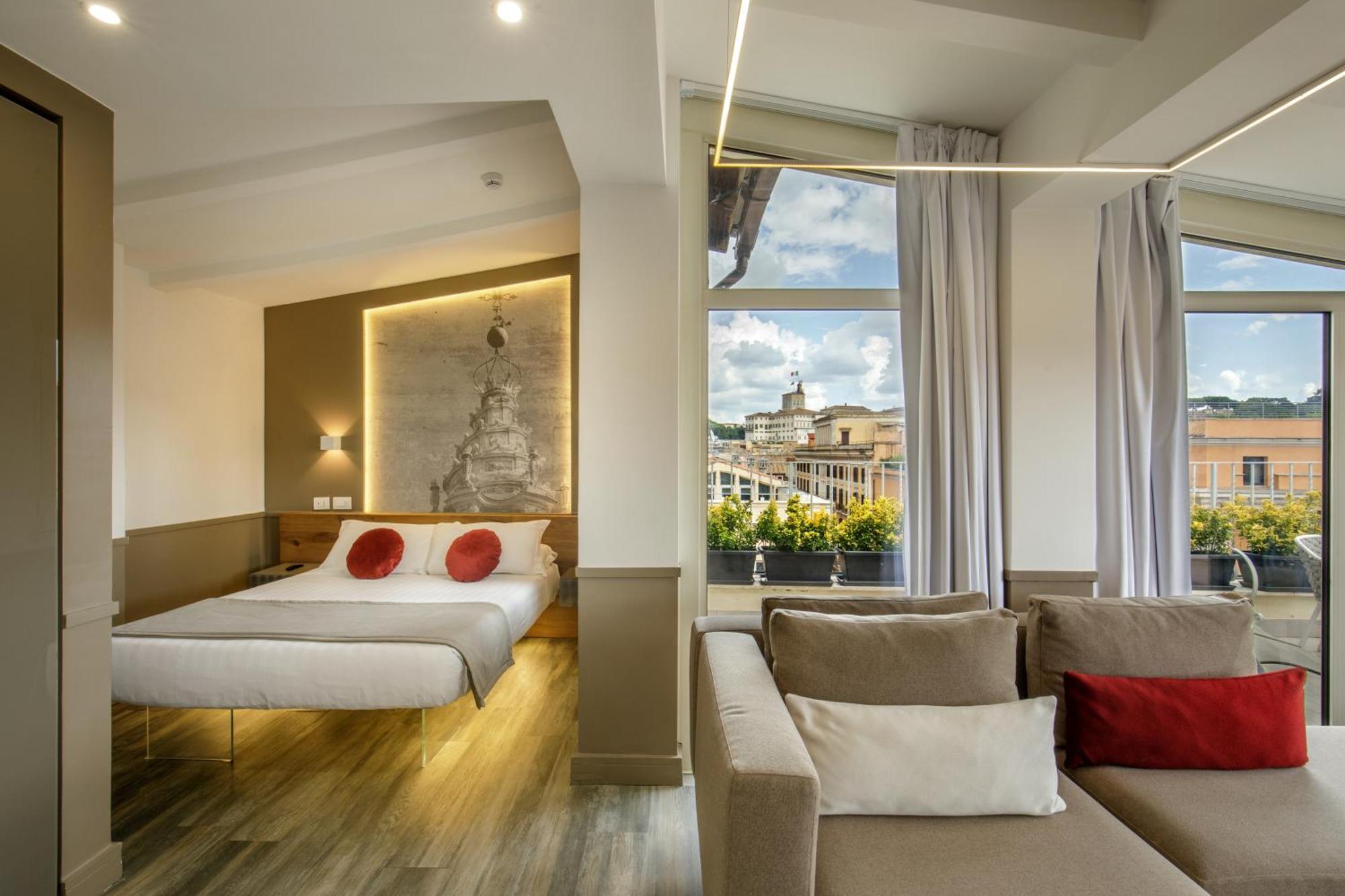 Hotel Regno Rome Bagian luar foto