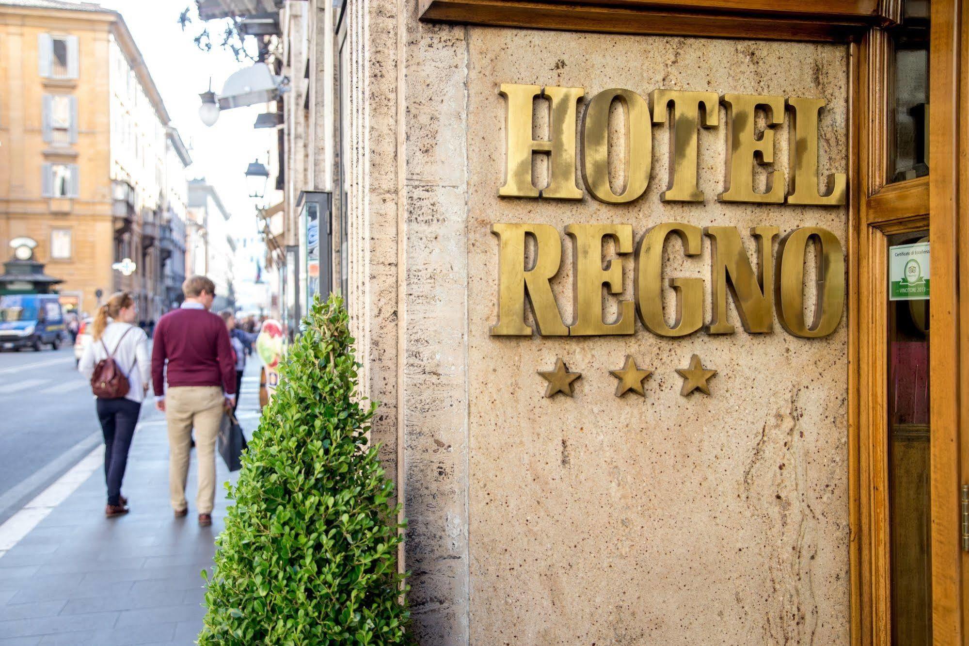 Hotel Regno Rome Bagian luar foto
